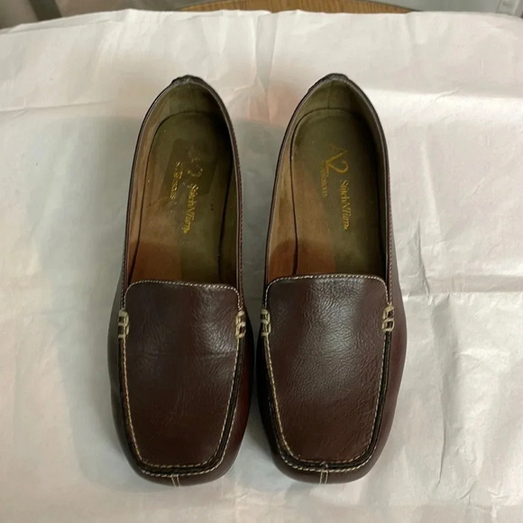 A2 by Aerosoles stitchNturn brown size 7 - Picture 1 of 5